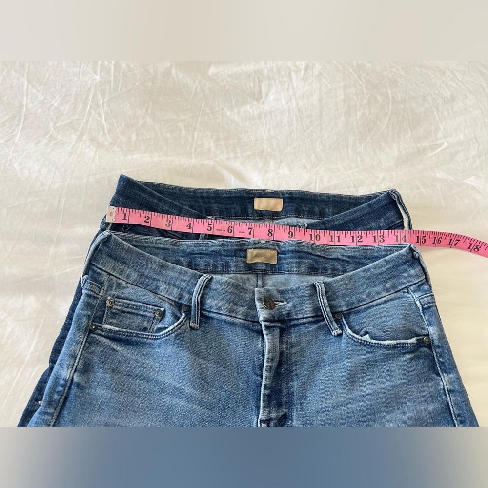 MOTHER | SZ 28 | Lot 2 Looker Ankle Fray | Clean Sweep Skinny | Fingerprints - Picture 3 of 15
